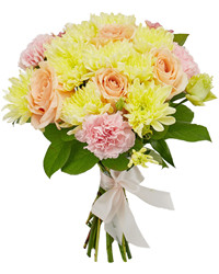 bouquet of cream roses