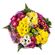 bouquet of spray chrysanthemums. Russia