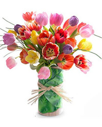 bouquet of tulips 'Spring Mix'
