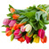 Mixed Color Tulips bouquet. Belarus